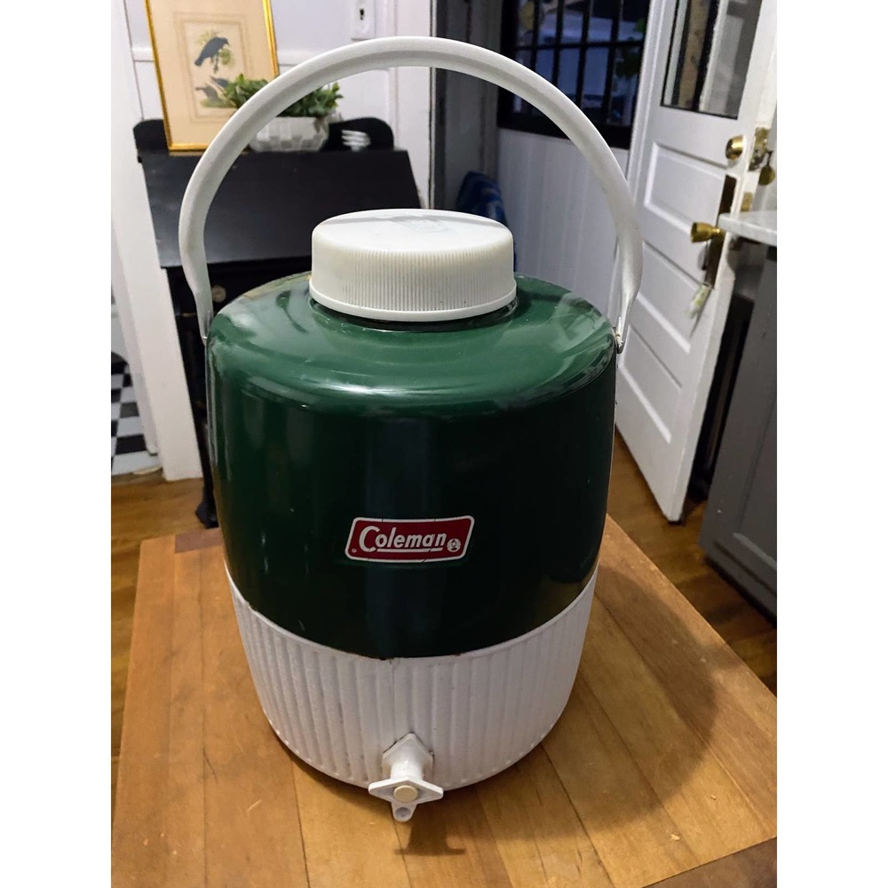 Vintage Coleman Water Cooler Jug Dispenser
